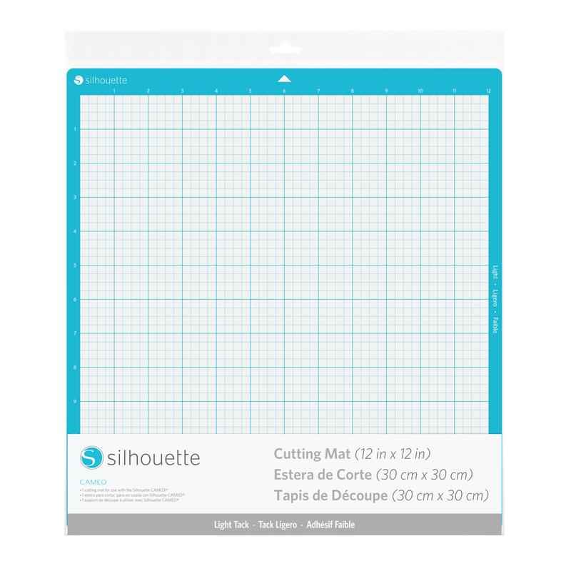 Silhouette Schneidematte leicht haftend 12" x 12" für präzises Schneiden und kreatives Basteln