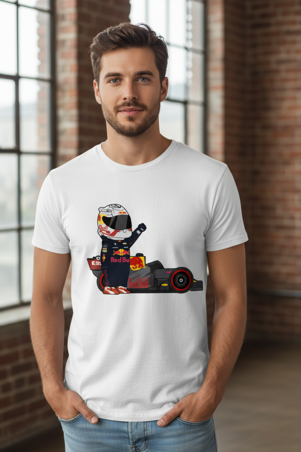 T-Shirt – F1 Chibi Champion
