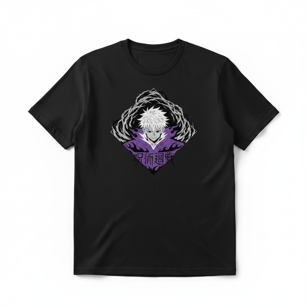 Anime Oversized T-Shirt – Dark Sorcerer