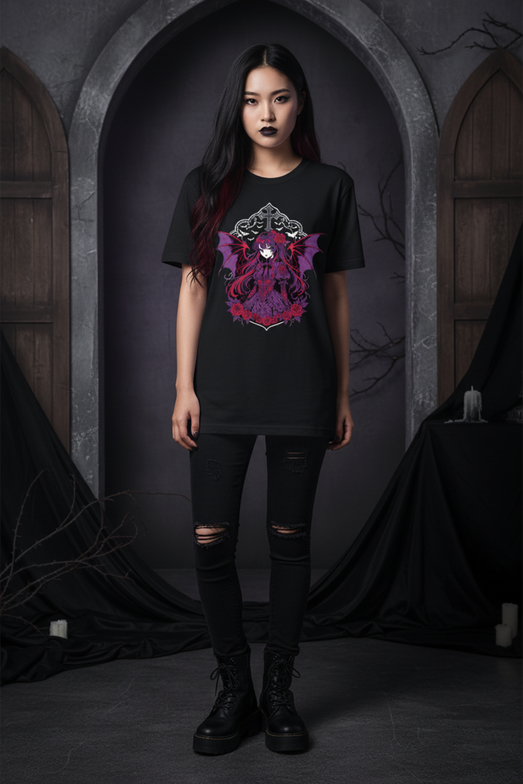 Anime T-Shirt – Dark Angel Gothic