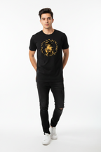Anime T-Shirt – Golden Power Vortex