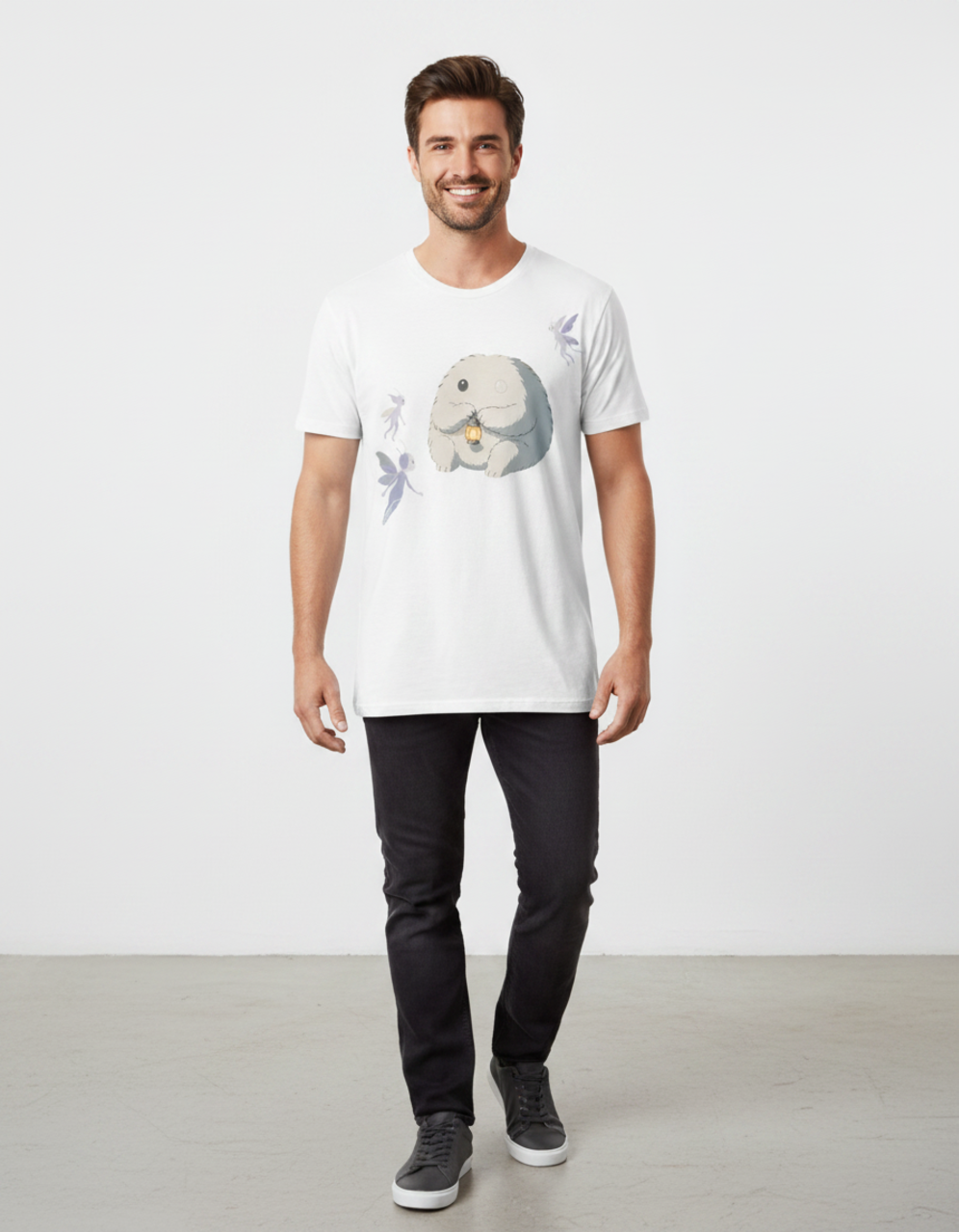 Anime T-Shirt – Fluffy Spirit & Fairies
